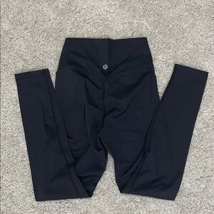 Lululemon Athletica Black/Charcoal Grey Leggings